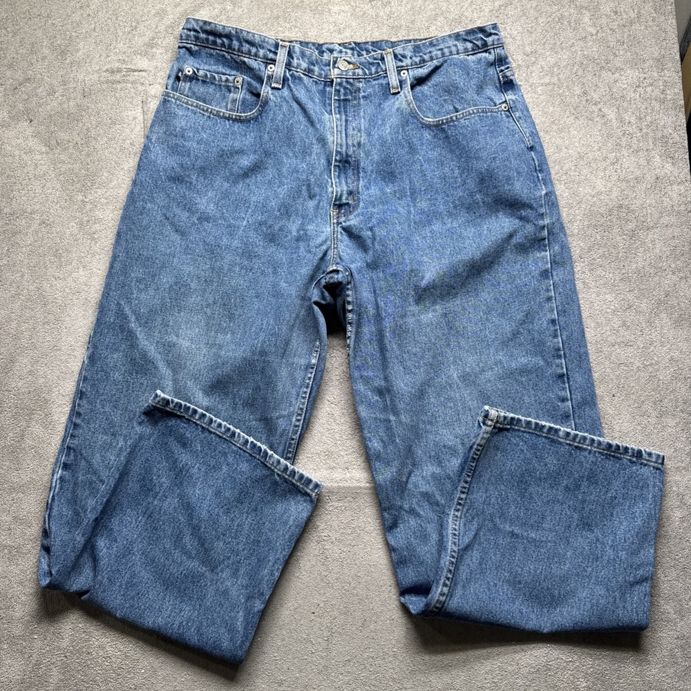 Ralph Lauren Polo Jeans Co Men's Straight Leg Blue Denim Jeans 36x32